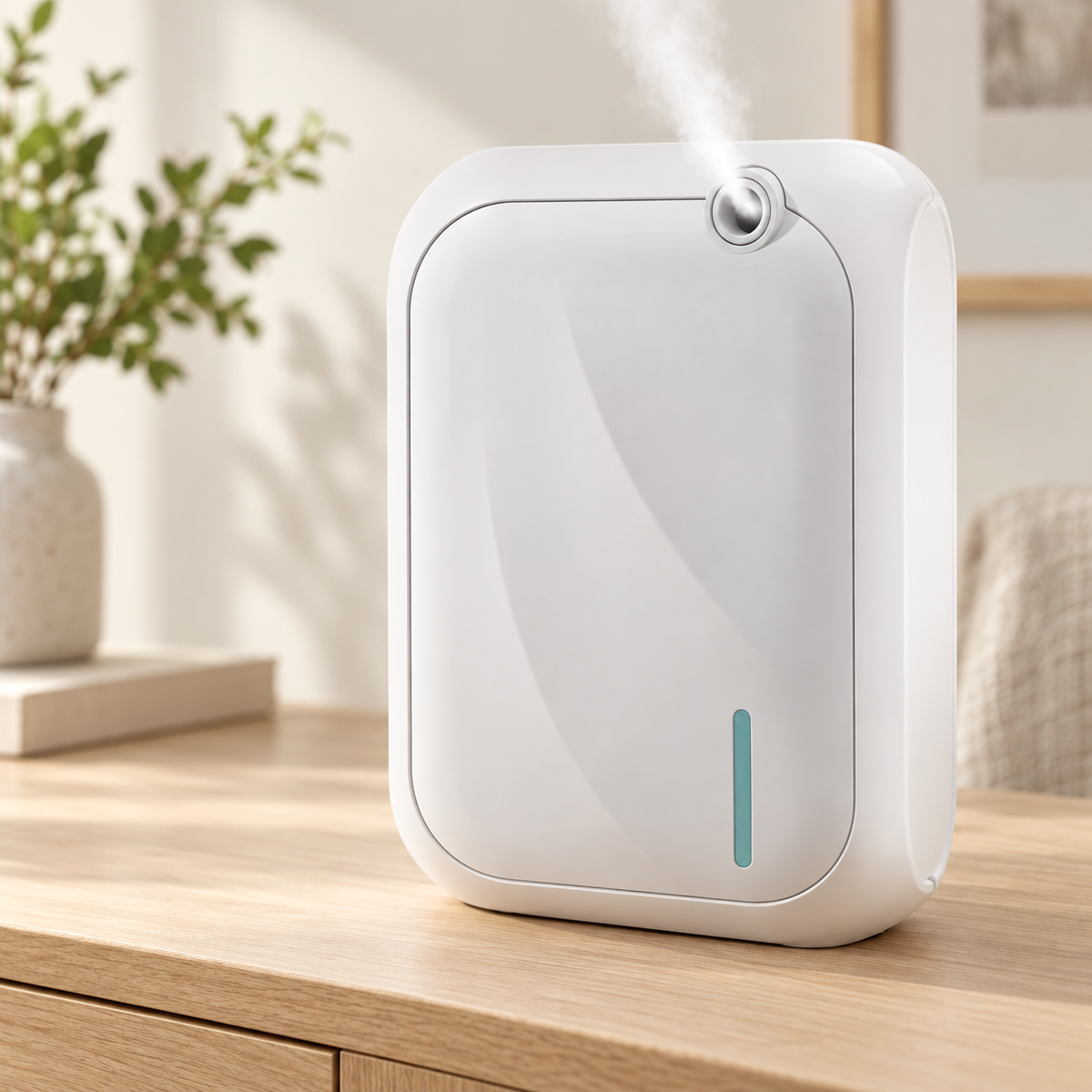 difusor de aroma bluetooth para parede ou bancada