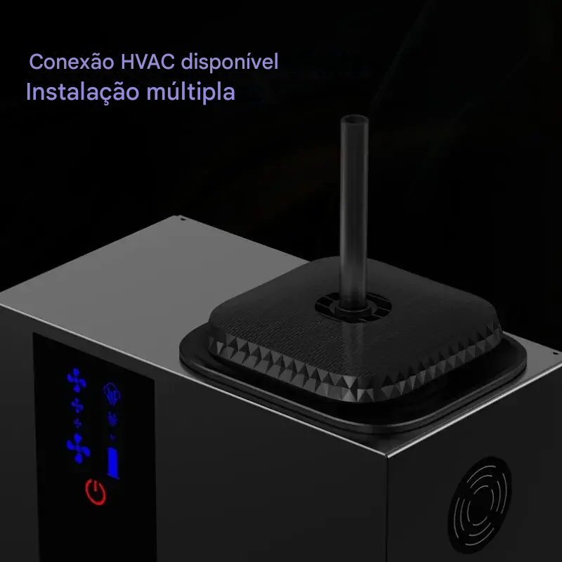 difusor de aromas elétrico em alumínio com controle por aplicativo - foto 6