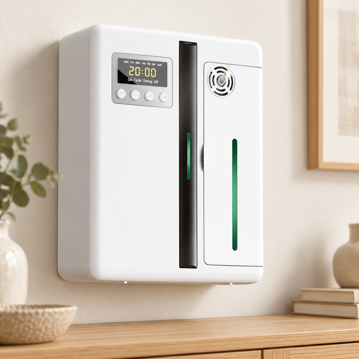 difusor de aromas de parede com bluetooth