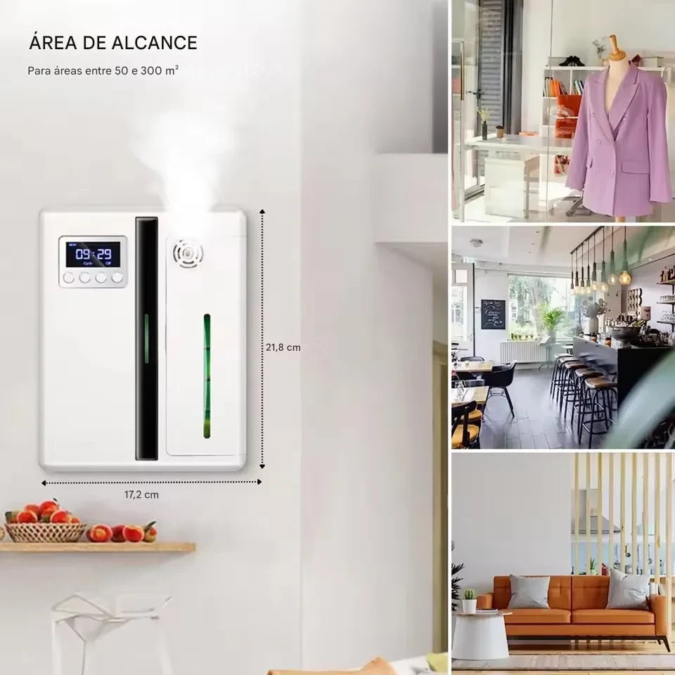 difusor de aromas de parede com bluetooth - foto 4