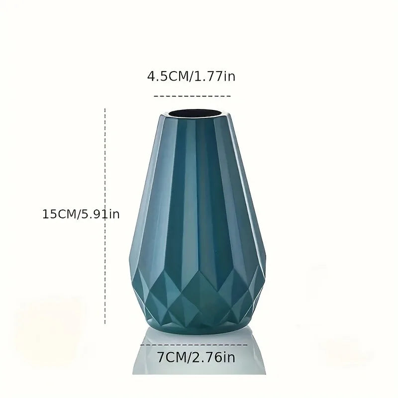kit com três vasos geométricos estilo nórdico - foto 3