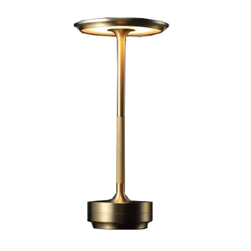 luminária de mesa led com toque e carregamento usb - foto 7