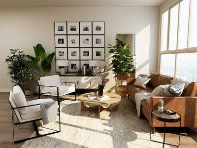Sala plantas luz natural