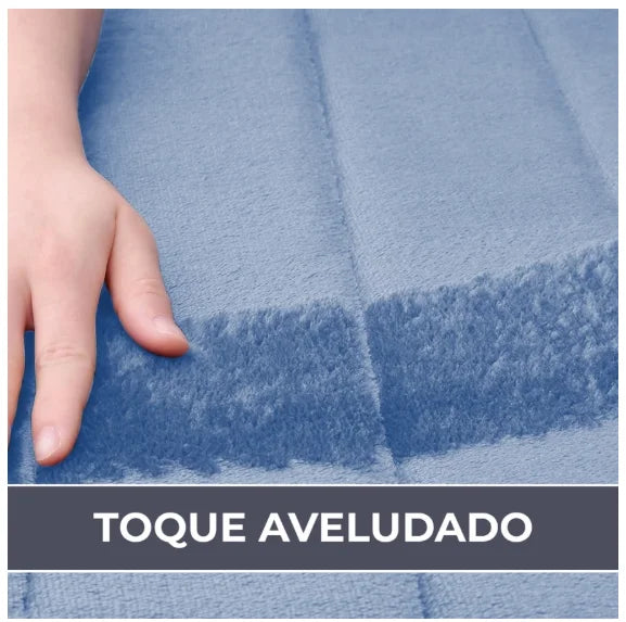 tapete de banheiro com espuma de memória 50x80 - foto 4