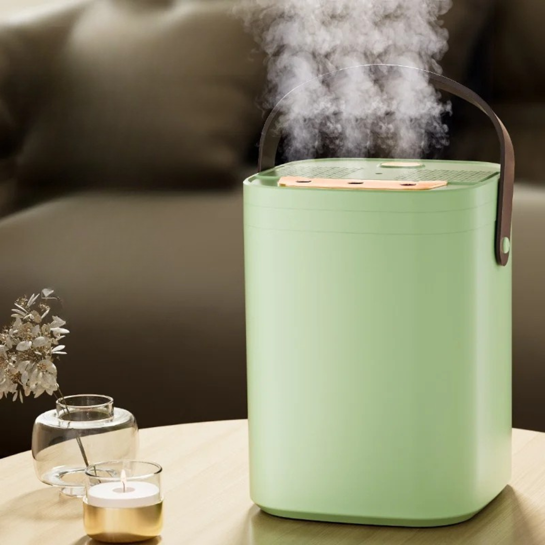 umidificador aromático 1,8 litro com luz led - foto 5