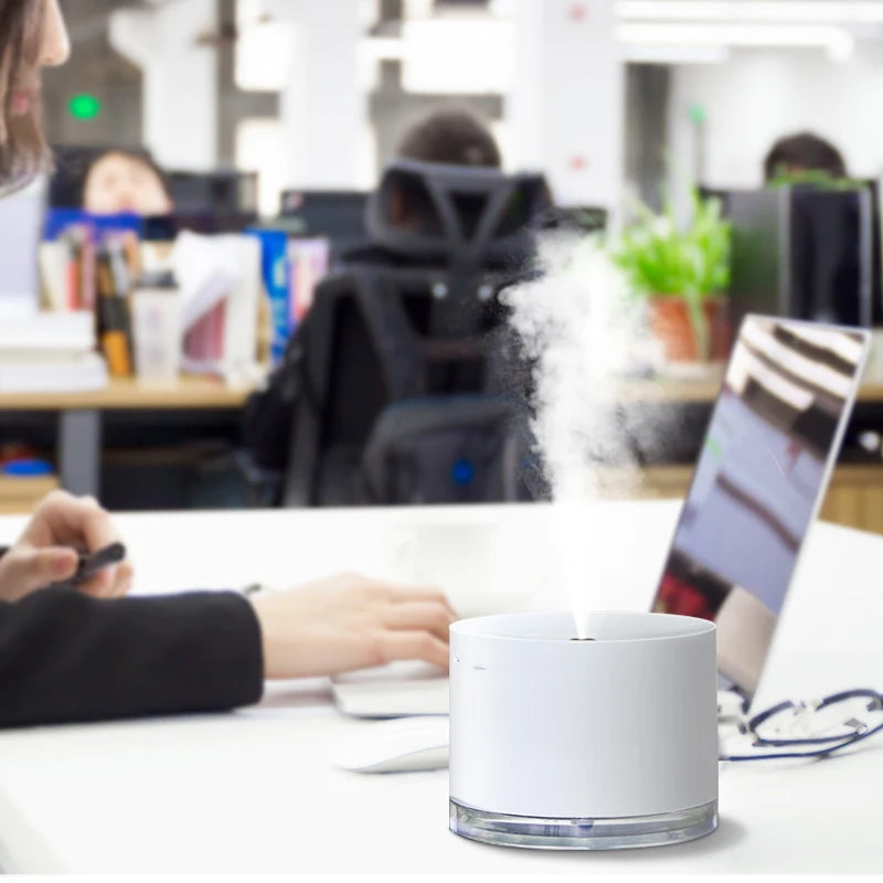 umidificador portátil usb com lâmpada noturna - foto 4