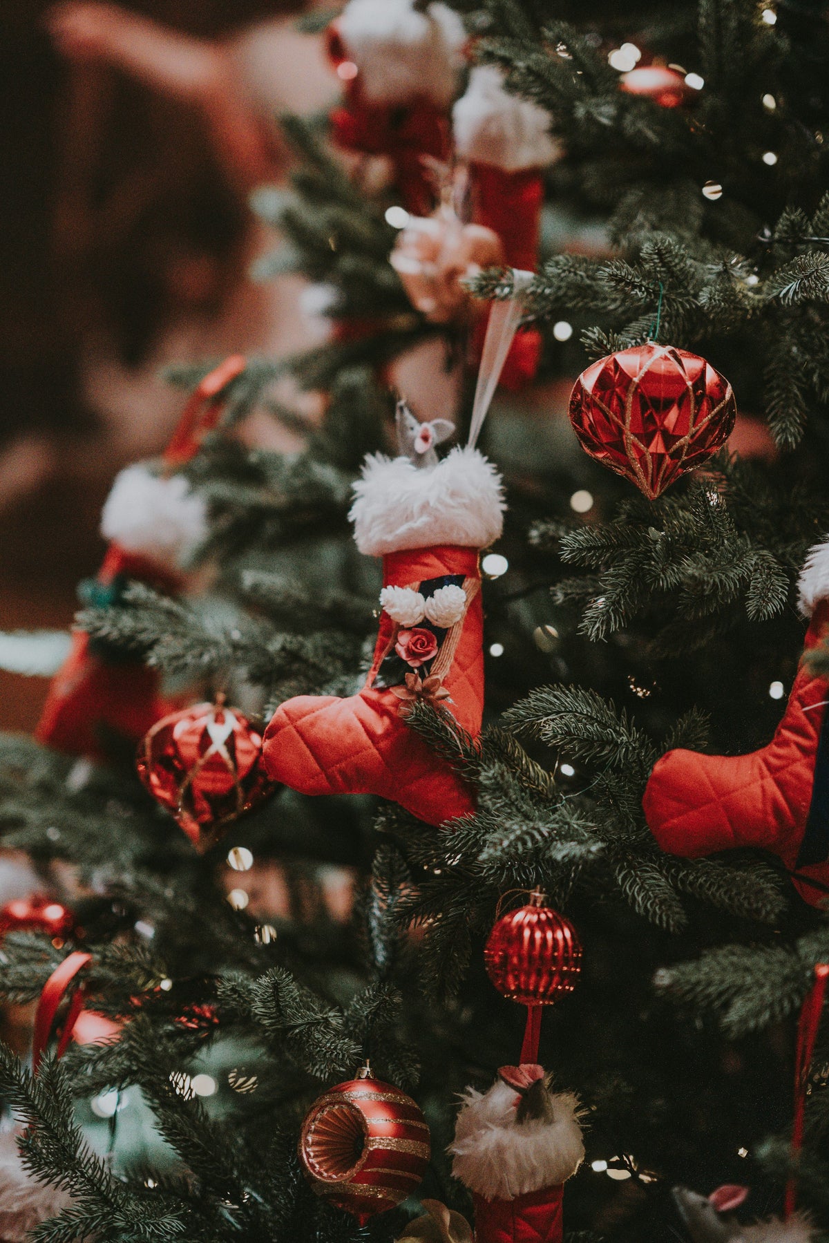 Arvore natal decorada