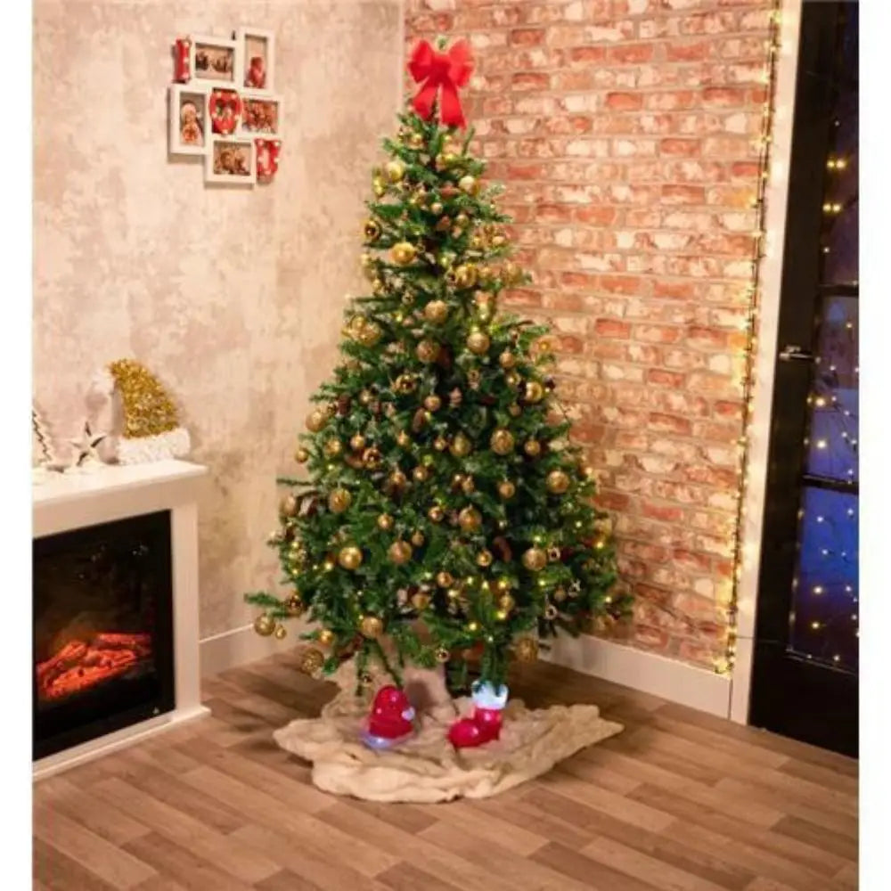 conjunto de 100 bolas de natal elegance na árvore - foto 18