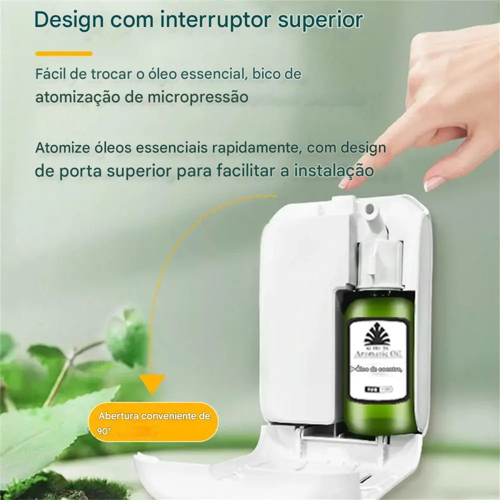 difusor de aroma bluetooth para parede ou bancada - foto 5