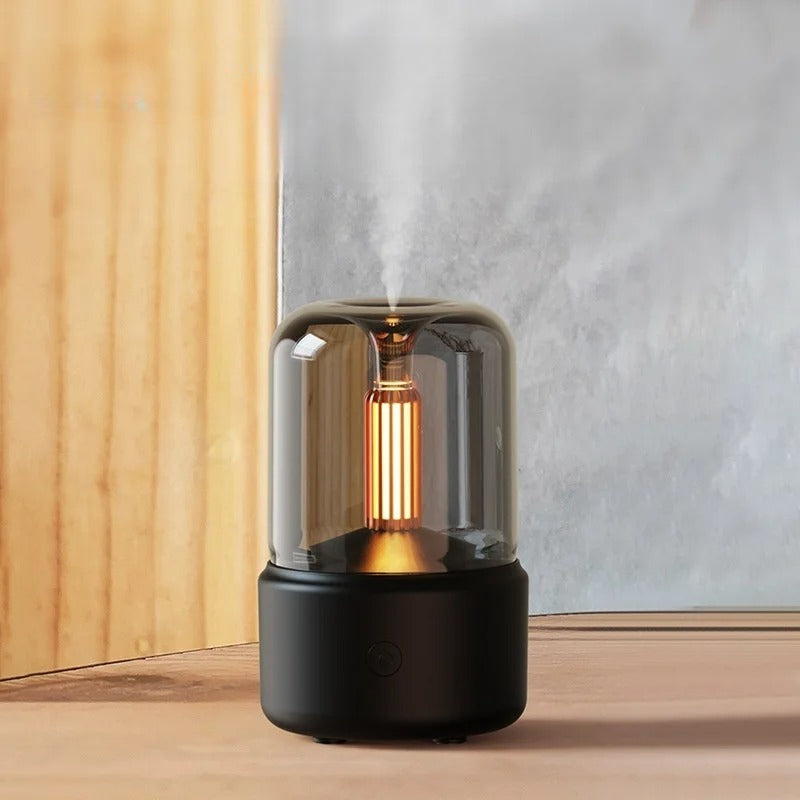 difusor lâmpada com efeito de vela e usb - foto 3