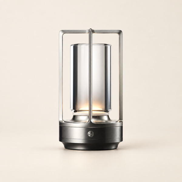 luminária de mesa led com controle por toque