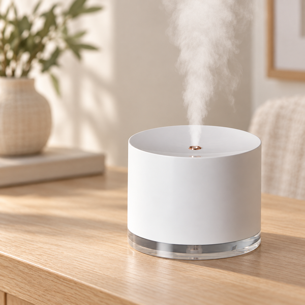 umidificador portátil usb com lâmpada noturna