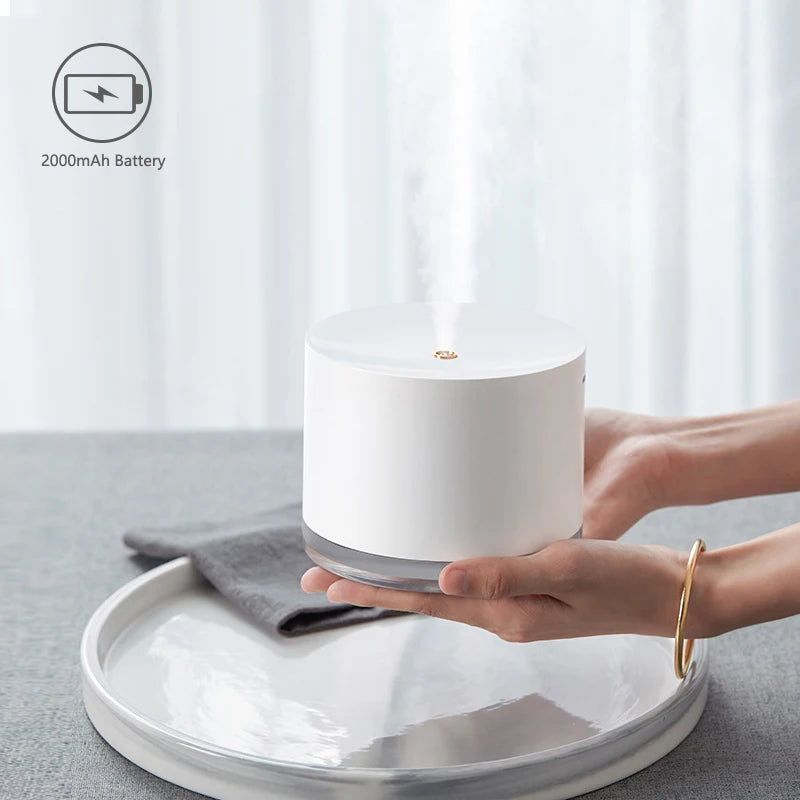 umidificador portátil usb com lâmpada noturna - foto 5