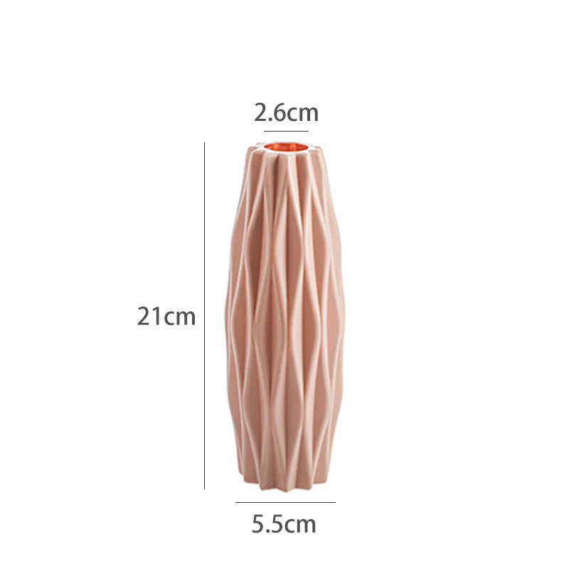 vaso decorativo com textura origami estilo nórdico - foto 7